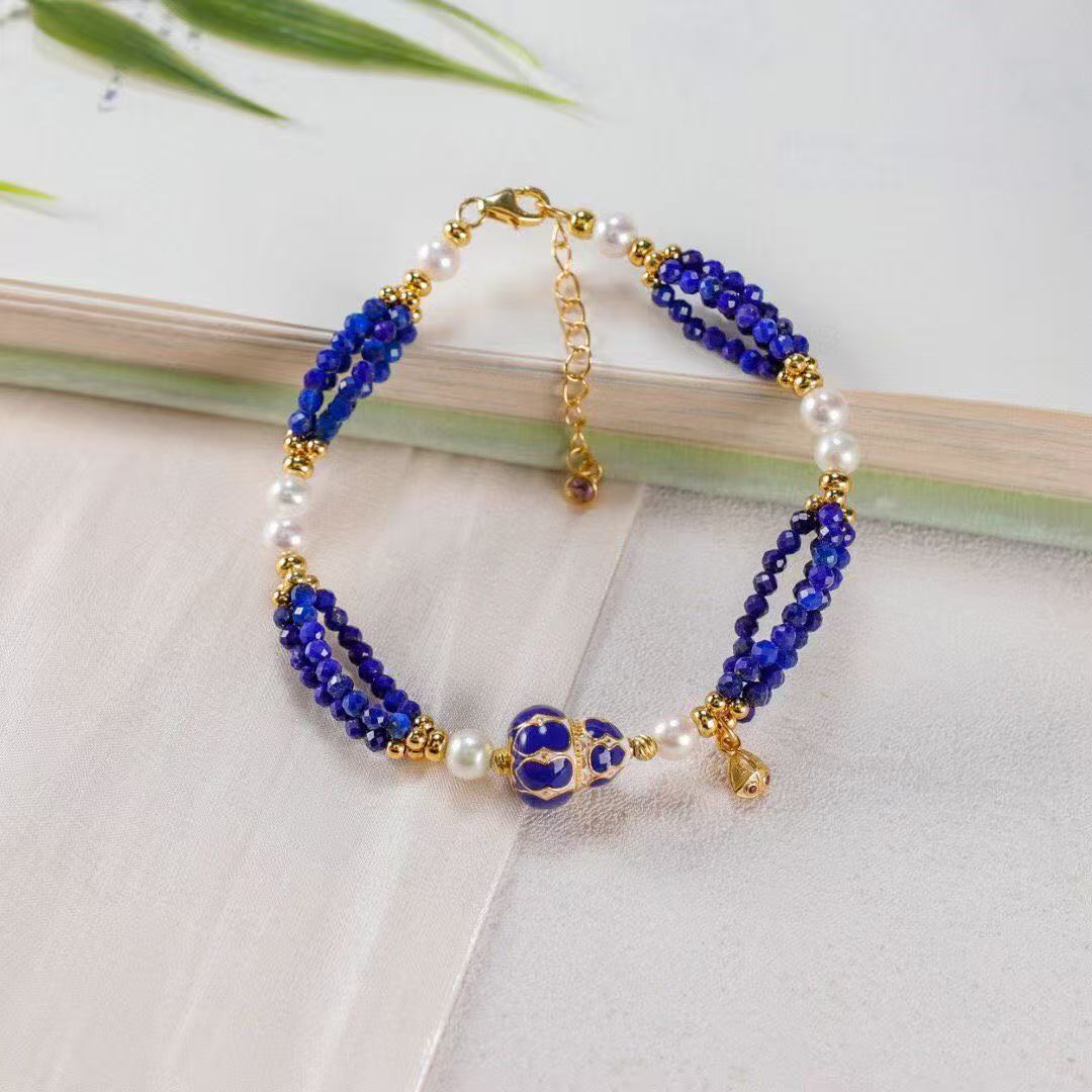  Forbidden City Hulu Bracelet on Wrist – Imperial Jewelry